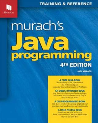 Book cover for Murach's Java Programming