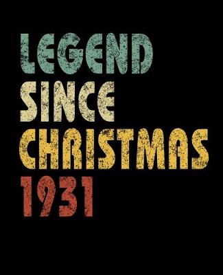 Book cover for Legend Since Christmas 1931