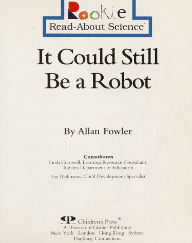 Book cover for It Could Still Be a Robot