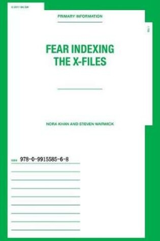 Cover of Fear Indexing the X-Files