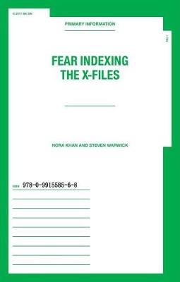 Book cover for Fear Indexing the X-Files