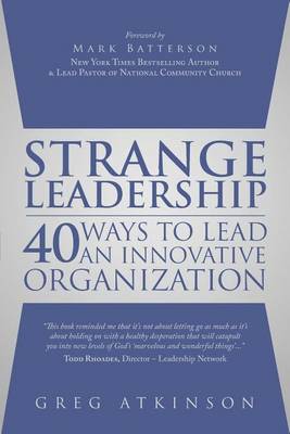 Book cover for Strange Leadership