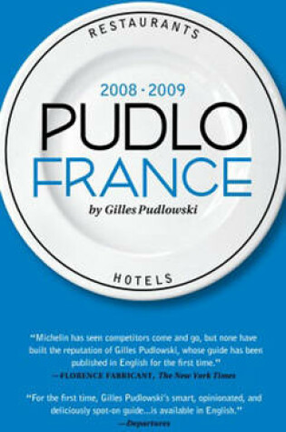 Cover of Le Pudlo France 2008-2009