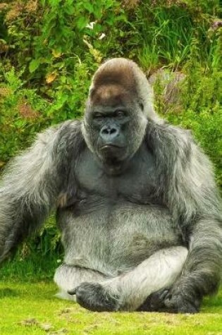 Cover of A Silverback Gorilla Relaxing Journal