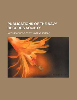 Book cover for Publications of the Navy Records Society (Volume 6)