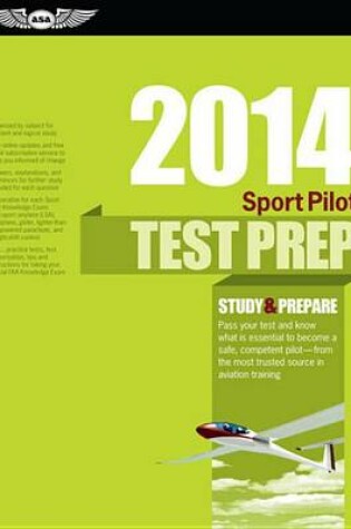 Cover of Sport Pilot Test Prep 2014