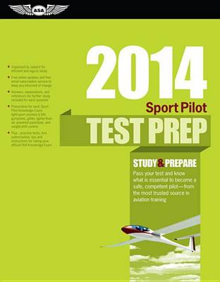 Book cover for Sport Pilot Test Prep 2014