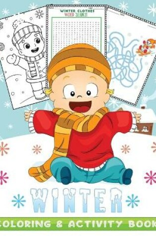 Cover of winter activity & coloring book