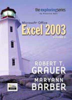 Book cover for Exploring Microsoft Excel 2003, Vol. 2 and Student Resource CD Package