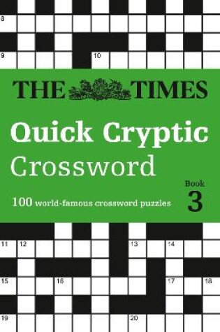 Cover of The Times Quick Cryptic Crossword Book 3