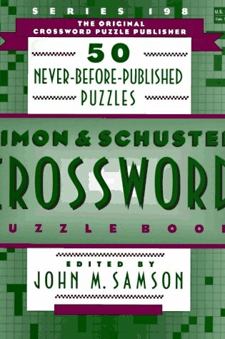 Cover of Simon & Schuster Crossword # 1