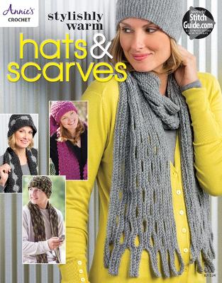 Book cover for Stylishly Warm Hats & Scarves