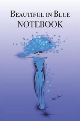 Book cover for Beautiful in Blue Notebook