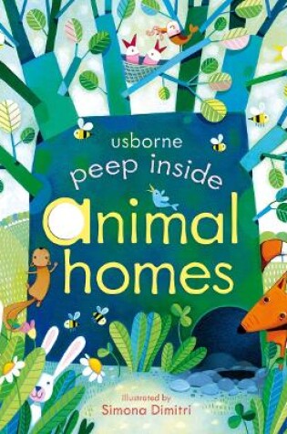Cover of Peep Inside Animal Homes