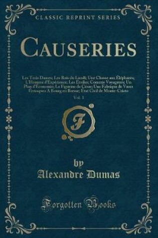 Cover of Causeries, Vol. 1