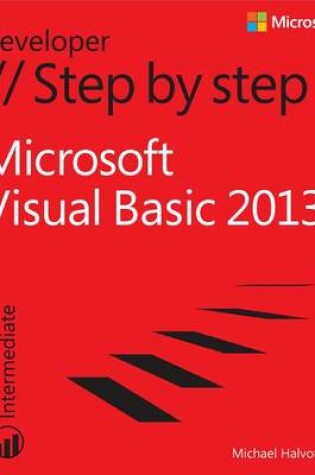 Cover of Microsoft Visual Basic 2013 Step by Step