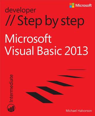 Book cover for Microsoft Visual Basic 2013 Step by Step