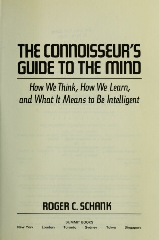 Cover of The Connoisseur's Guide to the Mind