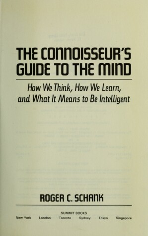 Book cover for The Connoisseur's Guide to the Mind
