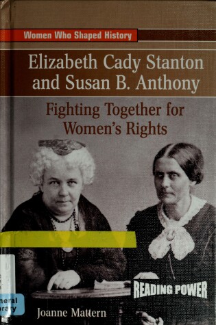 Cover of Elizabeth Cady Stanton and Susan B. Anthony