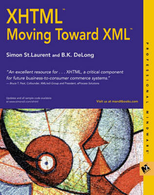 Book cover for XHTML Moving Towards XML