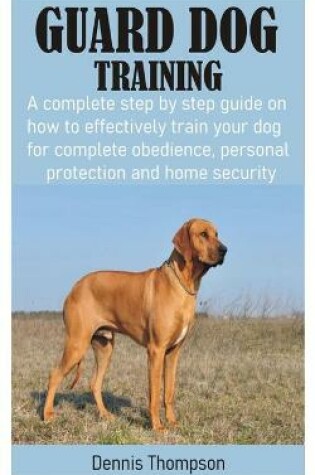 Cover of Guard Dog Training