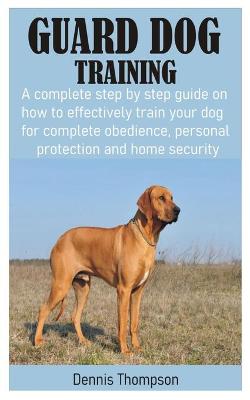 Book cover for Guard Dog Training