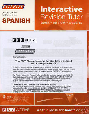Book cover for GCSE Spanish BIRT Gratis Book & Letter