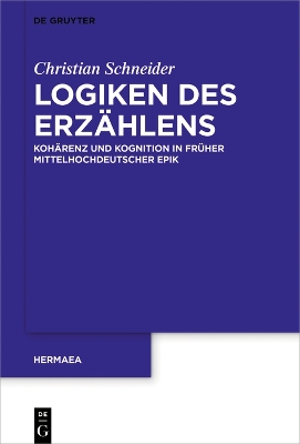 Cover of Logiken Des Erzahlens