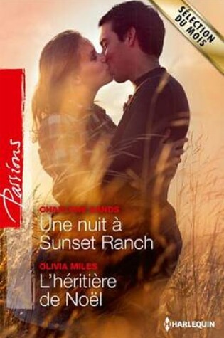 Cover of Une Nuit a Sunset Ranch - L'Heritiere de Noel