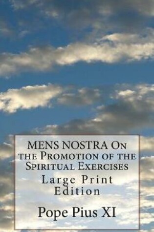 Cover of MENS NOSTRA On the Promotion of the Spiritual Exercises