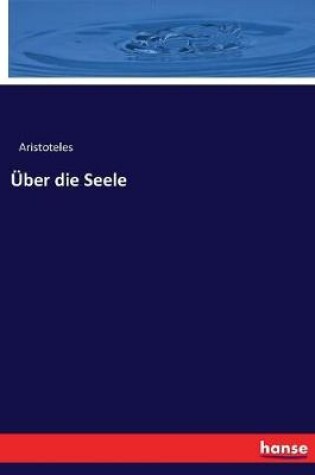 Cover of �ber die Seele