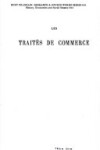 Book cover for Les Traites de Commerce