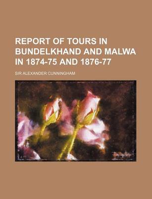 Book cover for Report of Tours in Bundelkhand and Malwa in 1874-75 and 1876-77