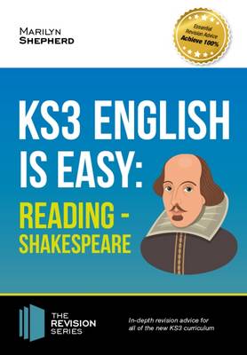 Cover of KS3: English is Easy - Reading (Shakespeare). Complete Guidance for the New KS3 Curriculum