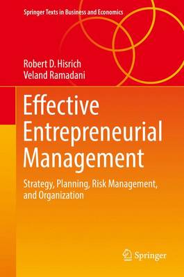 Cover of Effective Entrepreneurial Management