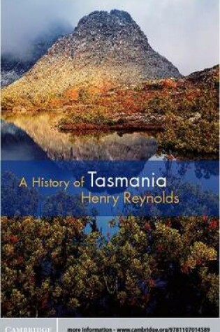 Cover of A History of Tasmania