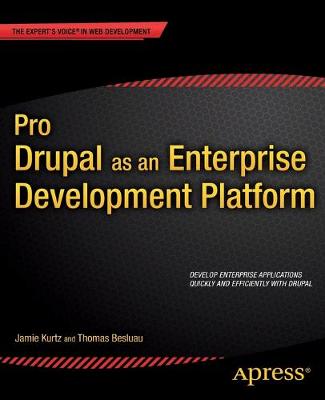 Book cover for Pro Drupal as an Enterprise Development Platform