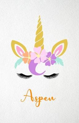 Book cover for Aspen A5 Lined Notebook 110 Pages