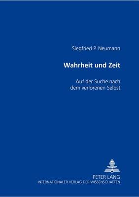 Cover of Wahrheit Und Zeit
