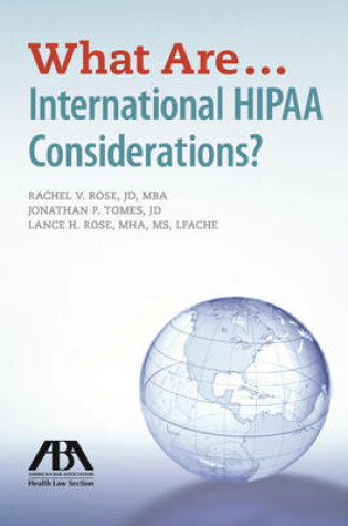 Cover of What are...International HIPAA Considerations?