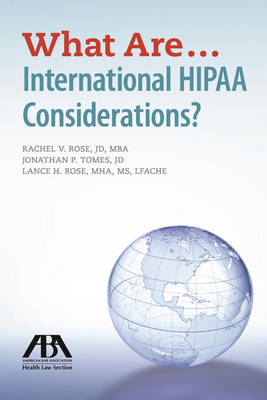 Cover of What are...International HIPAA Considerations?