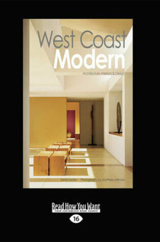 Cover of West Coast Modern