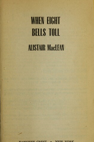 Cover of When 8 Bells Toll