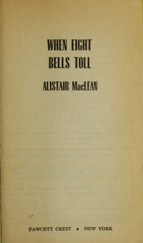 Book cover for When 8 Bells Toll