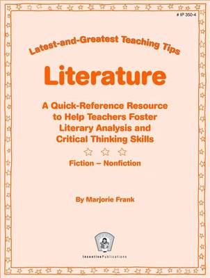 Cover of Literature: Latest-And-Greatest Teaching Tips