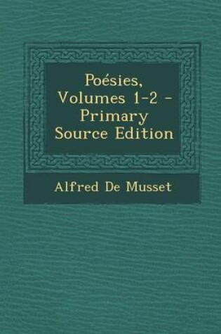 Cover of Poesies, Volumes 1-2