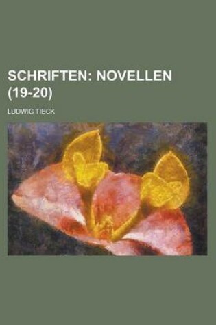 Cover of Schriften (19-20); Novellen