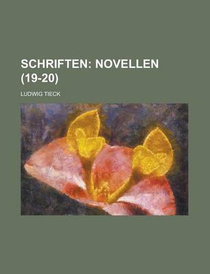 Book cover for Schriften (19-20); Novellen