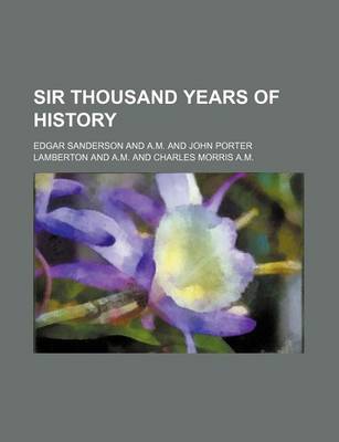 Book cover for Sir Thousand Years of History